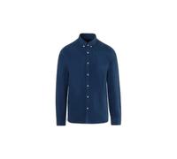 North Sails, Homme, Chemises, Bleu, Taille: S Chemise Bleue en Coton avec Broderie