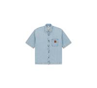 Chemise manches longues oversize Guess Bleu M