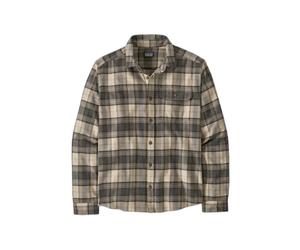 Chemise manches longues Patagonia Fjord Flannel Gris S