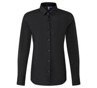 Chemise manches longues popeline femme Premier Recyclight Noir M
