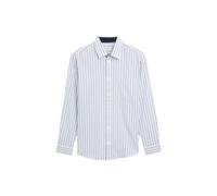 Chemise manches longues rayÃ© avec poche poitrine Tom Tailor Blanc S