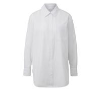 Chemise manches longues rayÃ©e en popeline femme COMMA Blanc 44