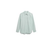 Chemise manches longues rayures Armedangels Vert M