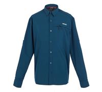 Regatta Travel Pack Away Long Sleeve Shirt Bleu M Homme