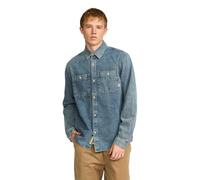 Chemise manches longues Revolution Bleu M
