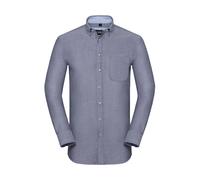Chemise manches longues Russell Athletic Oxford Bleu S