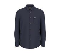Chemise manches longues slim avec poche Guess Bleu L
