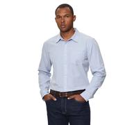 Chemise manches longues slim avec poche Guess Bleu XL