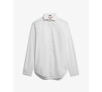 Superdry Chemise manches longues Cut Away Poplin Blanc Taille L Homme