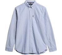 Superdry Essentials Oxford Long Sleeve Shirt Bleu XL Homme