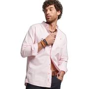 Superdry Merchant Long Sleeve Shirt Rose XL Homme