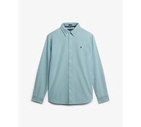 Chemise manches longues Superdry Oxford Classique Vert XL