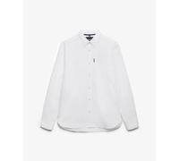 Superdry Essentials Oxford Long Sleeve Shirt Blanc 2XL Homme