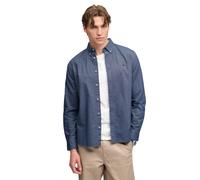 Chemise manches longues Superdry Oxford Preppy Bleu L