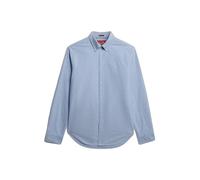 Superdry Preppy Oxford Long Sleeve Shirt Bleu XL Homme
