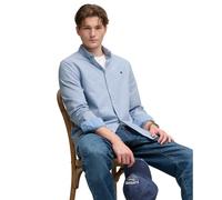 Chemise manches longues Superdry Preppy Oxford Bleu XL