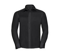 Chemise manches longues sur mesure sans repassage ultime Russell Athletic Noir XL