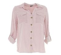 Chemise manches longues Vero Moda - Vmbumpy l/s shirt new wvn noos - Blanc - Look citadin L