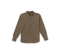 Volcom Zander Long Sleeve Shirt Marron S Homme