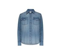 Lee Regular Western Long Sleeve Shirt Bleu S Femme