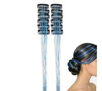 Chemise Mardi Gras pour homme - Boutonnage avec motif masque | Extensions de cheveux brillants pour fêtes et célébrations