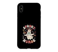 Chemise médicale effrayante pour infirmière, fantôme, seringue, Fleurs, Halloween Coque pour iPhone XS Max
