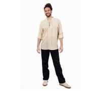Chemise médiévale col mao lacet Avalon XL
