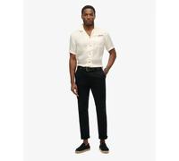 Superdry Merchant Suika Short Sleeve Shirt Beige M Homme