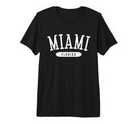 Chemise Miami Style Classique Miami Florida FL T-Shirt Haut de Gamme