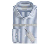Chemise Michael Kors Japanese Perform Knit Stripe Slim Bleu 41