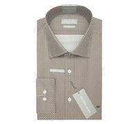 Chemise Michael Kors Mk Print Modern Fit Marron 44