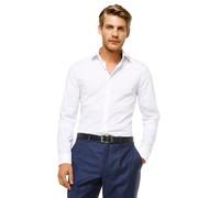 Chemise Michael Kors Poplin Stretch Blanc 43