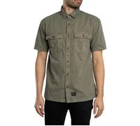 Superdry Military Short Sleeve Shirt Vert M Homme