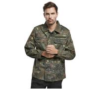 Chemise militaire Brandit BW Flecktarn manches longues 80% polyester 20% coton - homme XXXXL