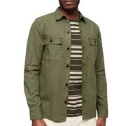 Chemise militaire manches longues Superdry Vert L