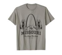 Chemise Missouri avec Arch Bears Riverboat et The Show Me State T-Shirt