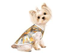 Chemise moderne Bullhead Element pour petit chien, chemise douce et respirante pour chiens, chats, garçons et filles, convient pour les petits animaux de compagnie
