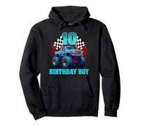 Chemise Monster Truck It's My 10th Birthday pour garçon famille Sweat à Capuche