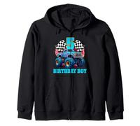 Chemise Monster Truck It's My 5th Birthday pour garçon famille Sweat à Capuche