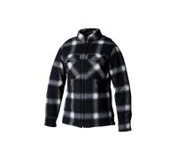 RST Brushed Chemise moto pour dames, noir-blanc, taille L pour homme