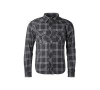 GMS Jaguar Neo Chemise de moto, noir/gris, Taille L