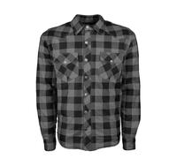 GMS Chemise moto Jaguar – textile – Noir/Gris – Taille M