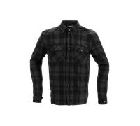 Richa Forest Chemise de moto, noir/gris foncé, Taille M
