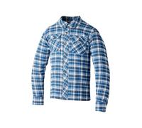 RST Lumberjack Chemise moto, blanc-bleu, taille XS pour homme