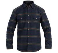 John Doe Motoshirt Vintage Chemise de moto, vert-bleu, taille S pour homme