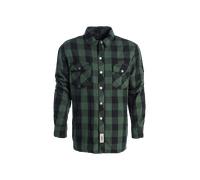 West Coast Choppers Flannel Aramidic Lining Long Sleeve Shirt Vert S Homme
