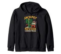 Chemise Nevada Jackpot NV Christmas Slot Cactus Lights Sweat à Capuche