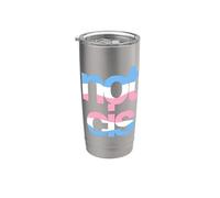Chemise No Cis Trans Pride | Déclaration d'identité LGBTQ amusante Gobelet isotherme en acier inoxydable double paroi