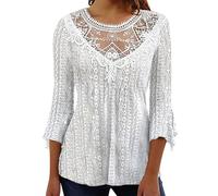 Chemise Noir Femme Solde Blouse Femme Grande Taille Chemisier Longue pour Haut Halloween Tee Shirts Chaud Ample Pull Long Noel Col V Blanc Manche Courte T Tendance Violette Tunique Coton 54