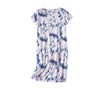 Chemise Nuit Manches Longues Chemises Décoration Papillon Nuisettes Col Rond Basique Robes Dentelle Fine Pyjamas Tenue Décontractée Confy Lingeries Transparente Séduisante pour Soirée Romantique